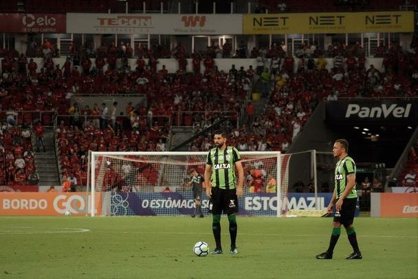 América enfrentou o Internacional, no Beira-Rio, em Porto Alegre, pela 34ª rodada do Brasileiro