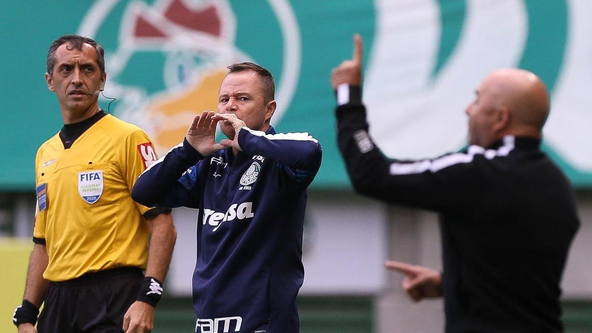 Fotos do duelo entre Palmeiras e Atlético, no Allianz Parque, em São Paulo, pela 19ª rodada do Campeonato Brasileiro