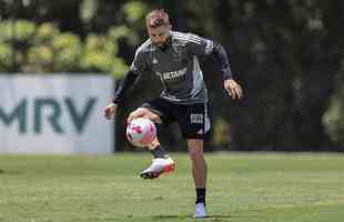 Fotos do treino do Atltico, que teve Hulk em campo 