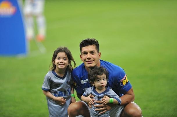 Lucas Romero pelo Cruzeiro na temporada 2018