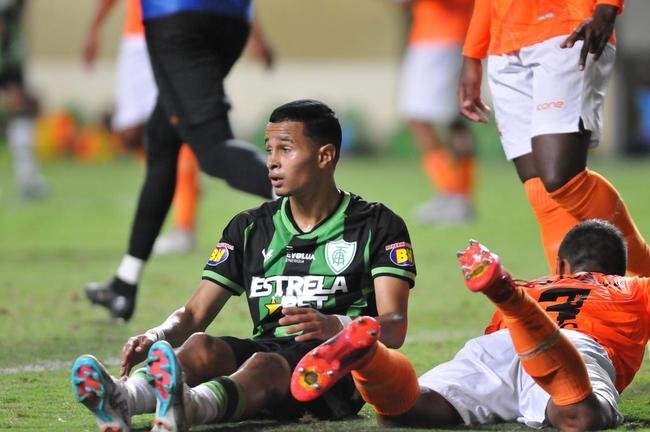 Amrica x Nova Iguau: fotos do jogo pela terceira fase da Copa do Brasil