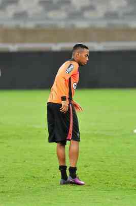 Imagens do treino do Atltico no Mineiro