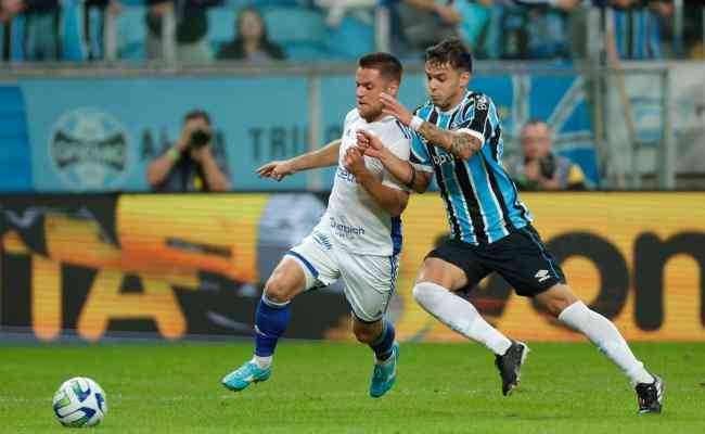 Grmio e Cruzeiro empataram em jogo animado pela Copa do Brasil