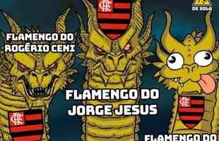 Flamengo virou piada nas redes sociais 