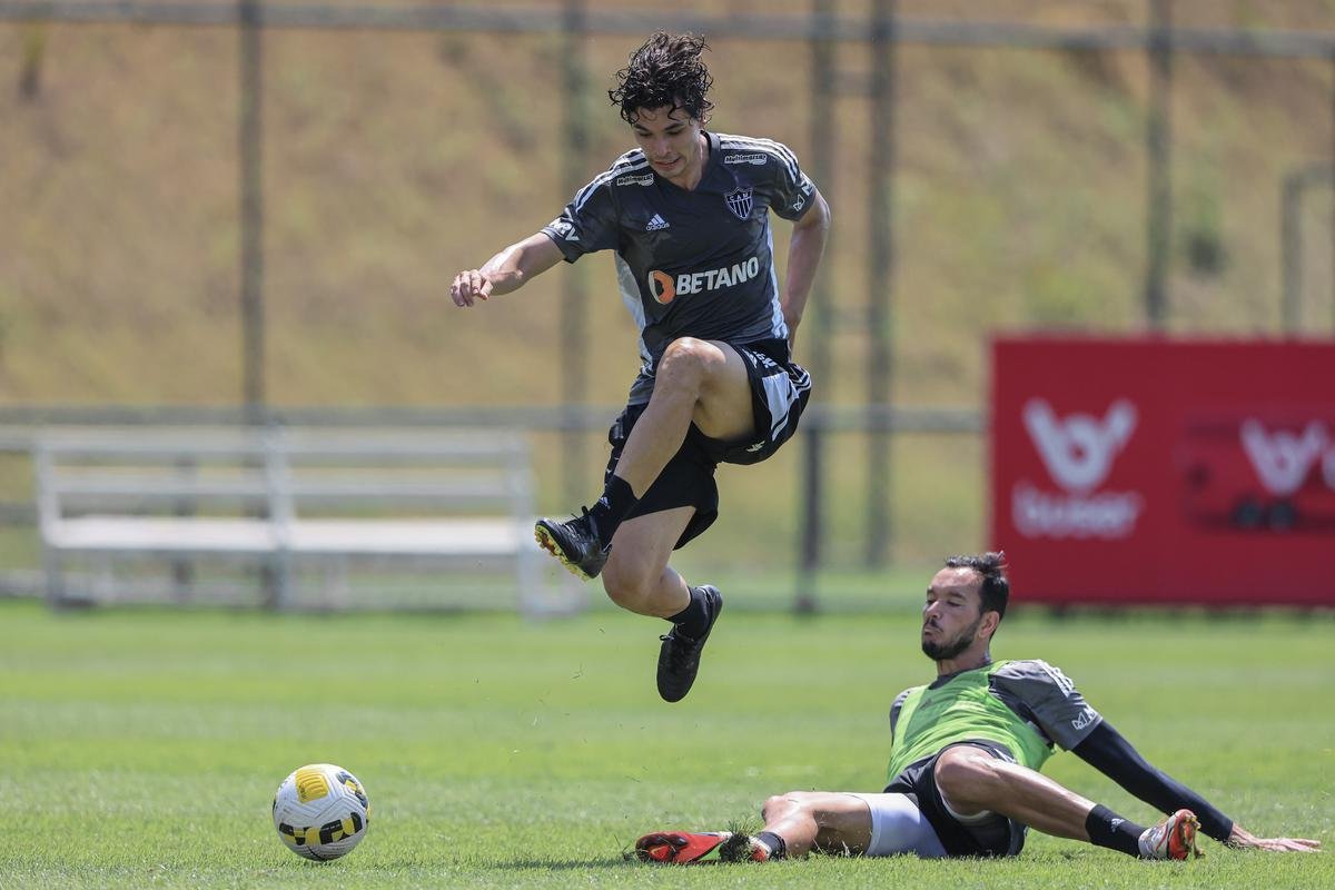 Imagens do treino do Atltico (8/9)