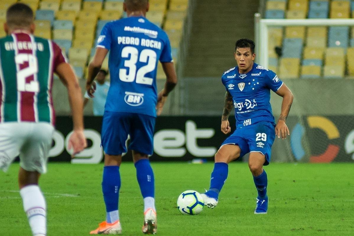 Fotos do duelo entre Fluminense e Cruzeiro, no Maracan, pela ida das oitavas de final da Copa do Brasil 2019