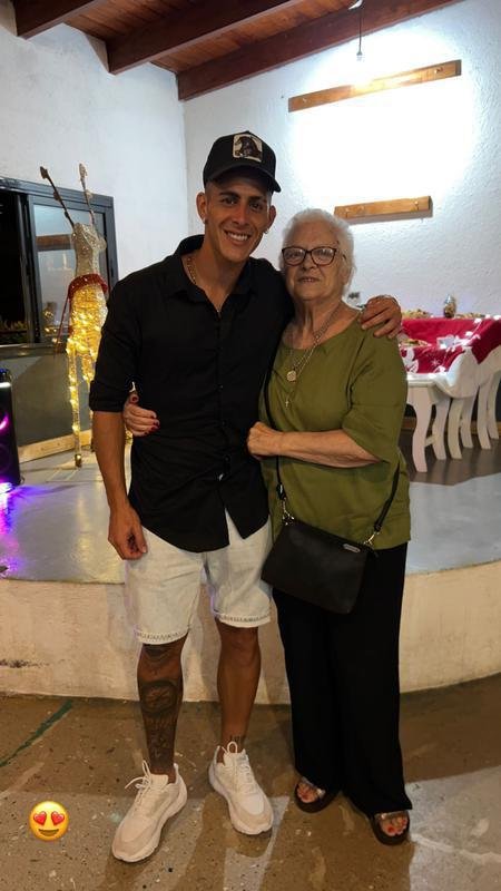 Pavn passou o Natal com a famlia