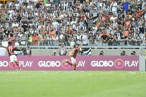 Fotos do jogo entre Atltico e Flamengo no Mineiro