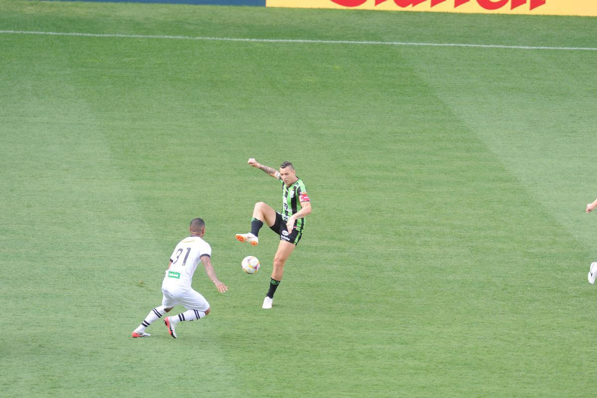 Fotos do jogo entre Amrica e Figueirense, pela Srie B
