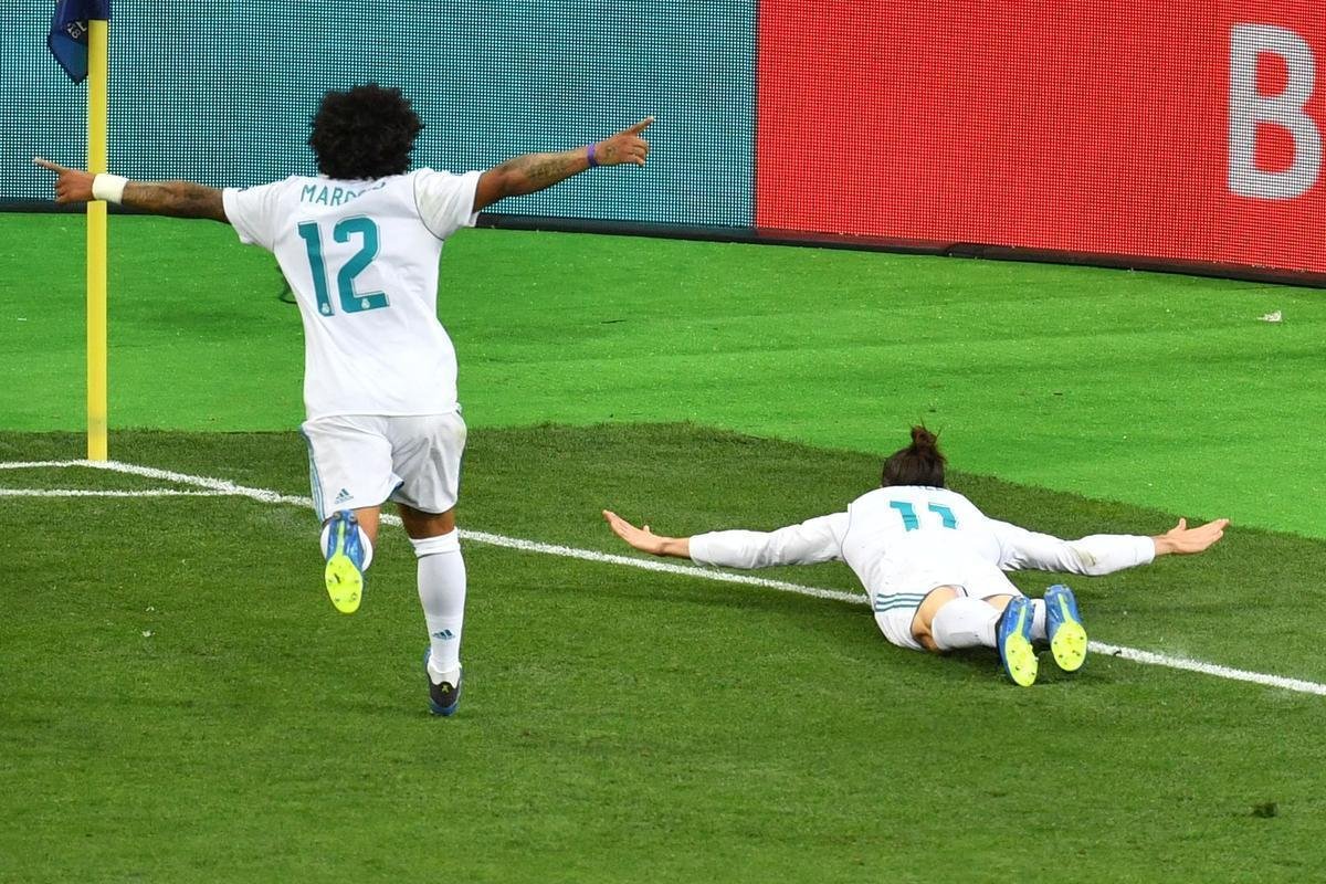 Com uma puxeta, parecida a uma bicicleta, Bale recolocou Real em vantagem: 2 a 1