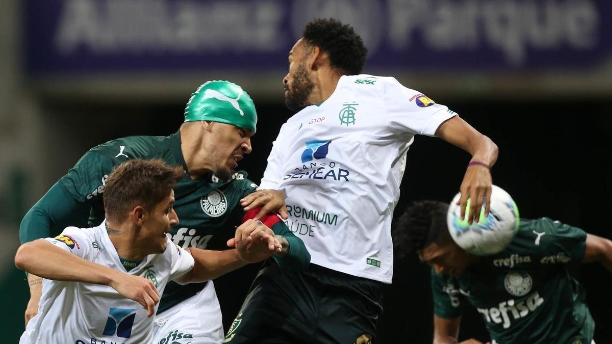 Palmeiras e Amrica se enfrentaram nesta quarta-feira (23), em partida de ida das semifinais da Copa do Brasil. O confronto foi realizado no Allianz Parque, em So Paulo. Na prxima quarta-feira (30), as equipes se reencontram no Independncia, em Belo Horizonte, s 21h30.