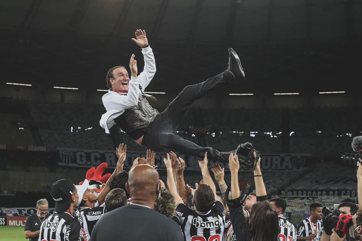 Fotos da festa do Atltico no Mineiro com a conquista do bicampeonato mineiro