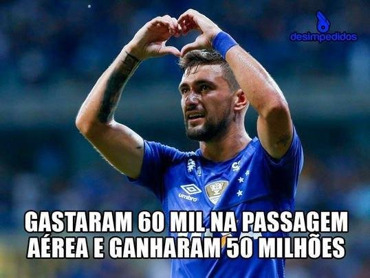 Memes: torcida do Cruzeiro provoca rivais aps conquista do hexa da Copa do Brasil