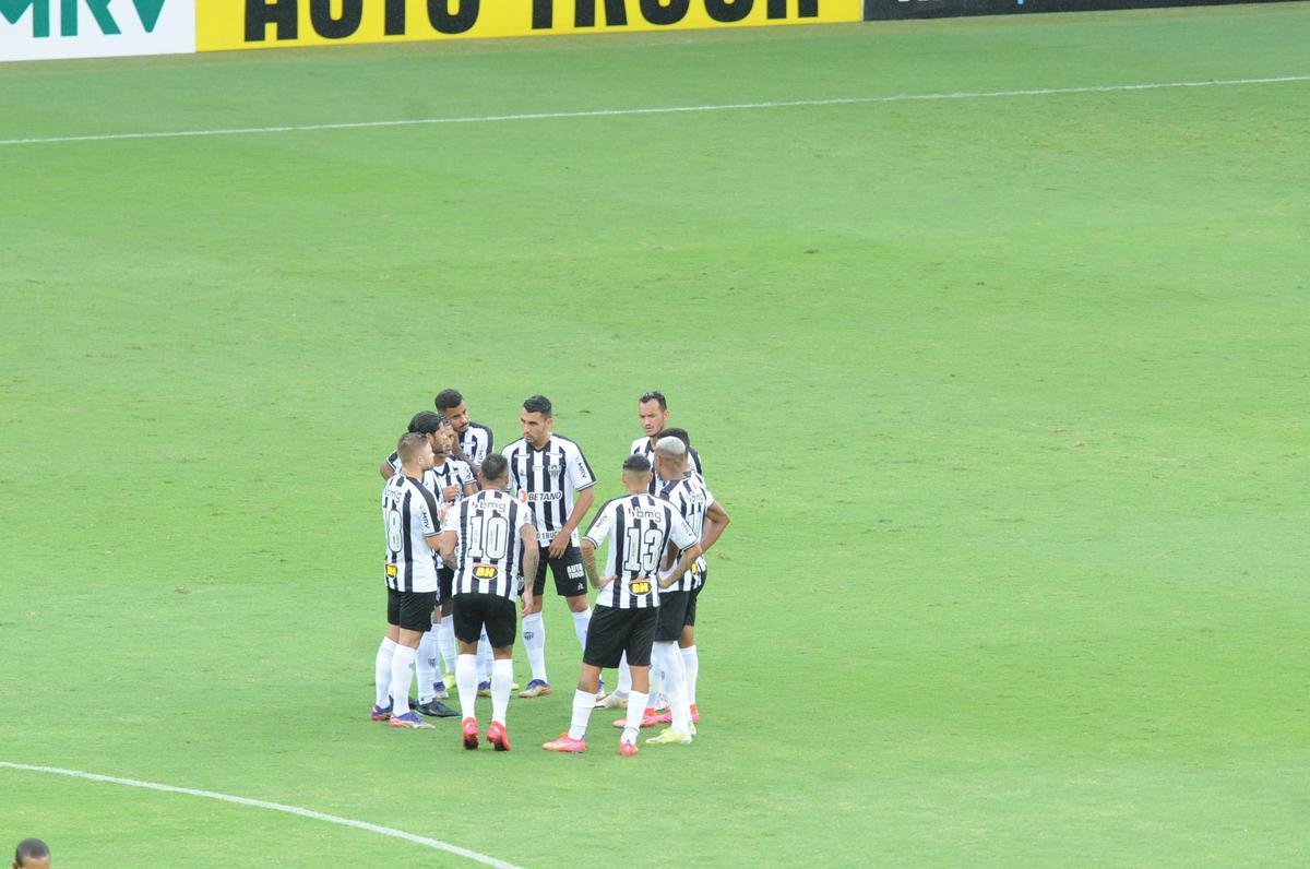Fotos do jogo entre Atltico e Pouso Alegre, no Mineiro, em Belo Horizonte, pela oitava rodada do Campeonato Mineiro de 2021