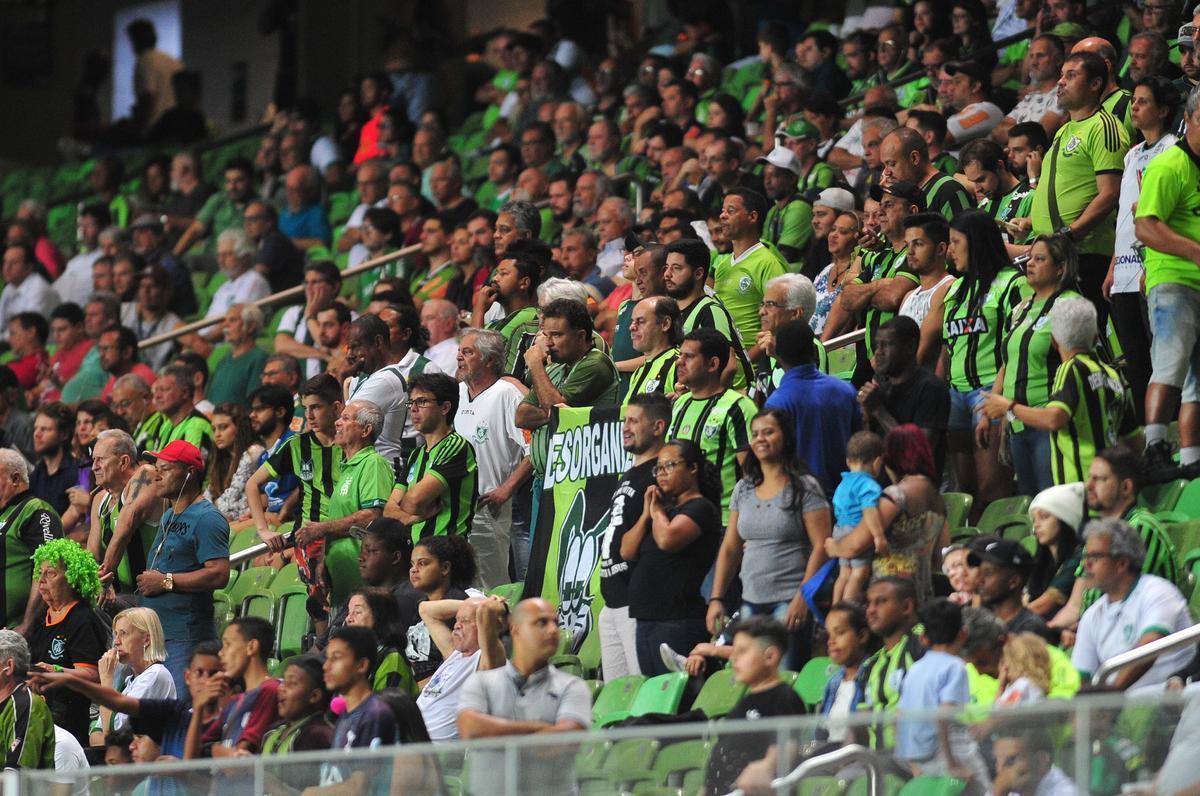 Amrica e Cricima travaram bom duelo na Arena Independncia pela Srie B