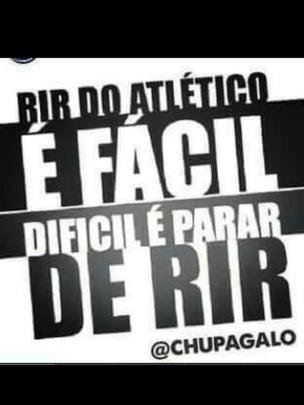 Cruzeirenses invadem internet para zoar atleticanos por vexame na Primeira Liga