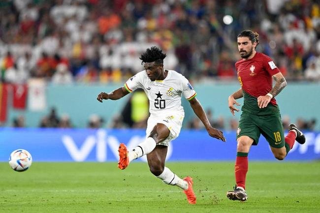 Portugal e Gana se enfrentaram pelo Grupo H da Copa do Mundo.