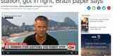 CNN (EUA): Curioso caso dos nadadores americanos no Rio. Nadadores dos EUA vandalizaram posto de gasolina no Rio, entraram em luta, dizem jornais brasileiros