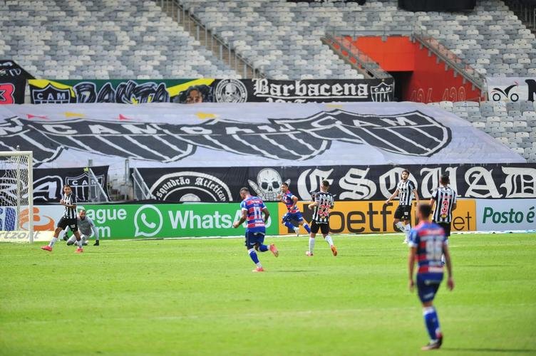 Fotos do jogo entre Atltico e Fortaleza, no Mineiro, pela primeira rodada do Campeonato Brasileiro de 2021