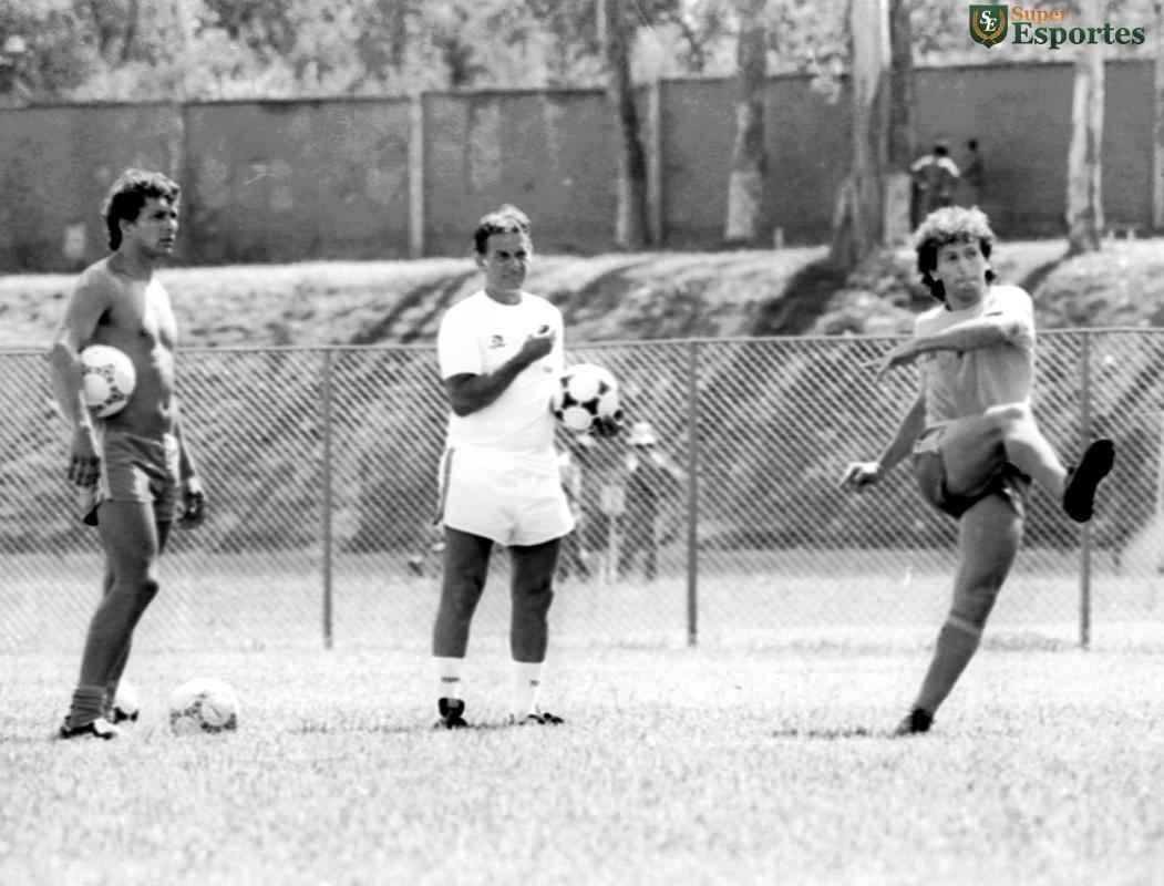 Preparao da Seleo Brasileira na Toca da Raposa I para a Copa do Mundo de 1986