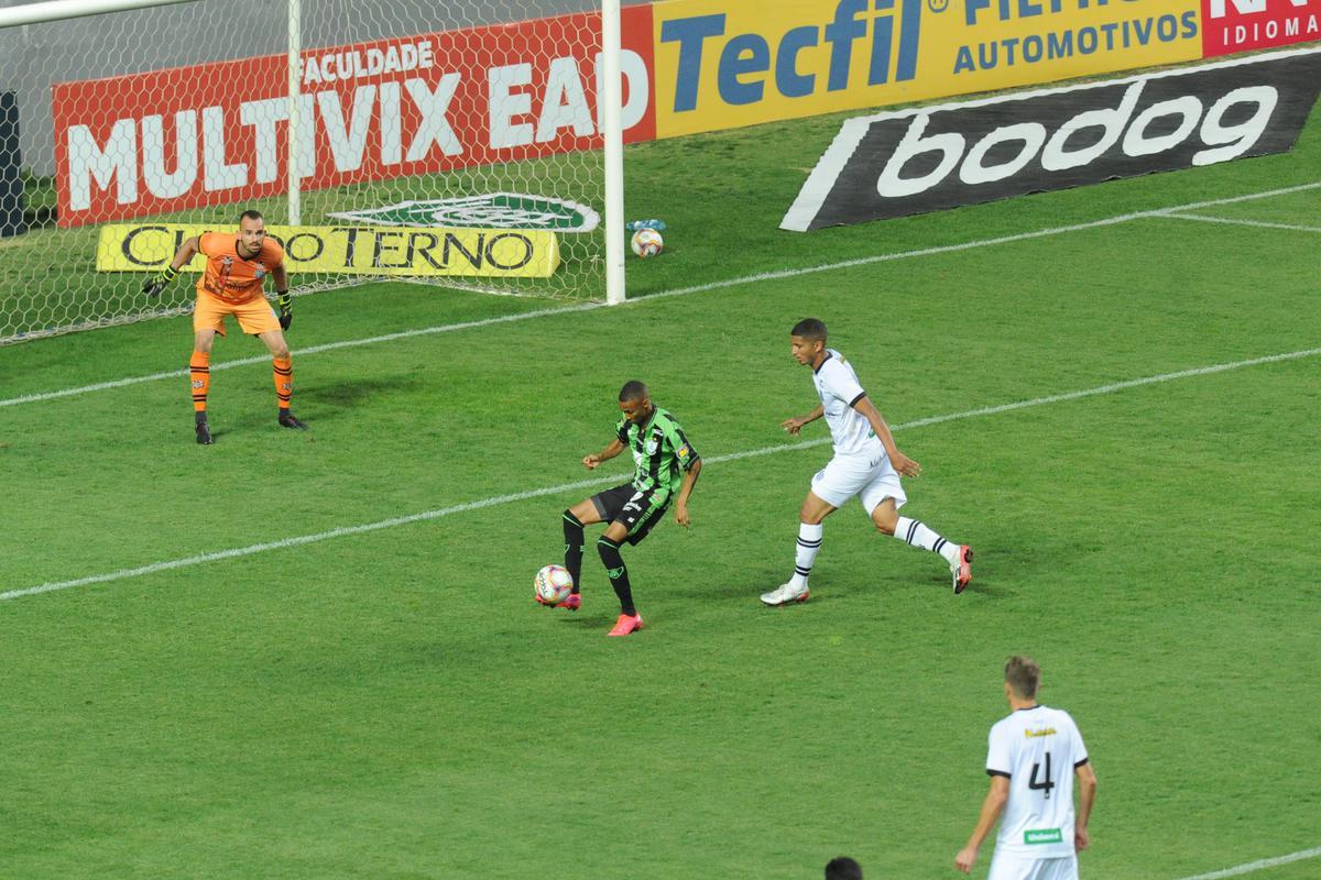 Fotos do jogo entre Amrica e Figueirense, pela Srie B