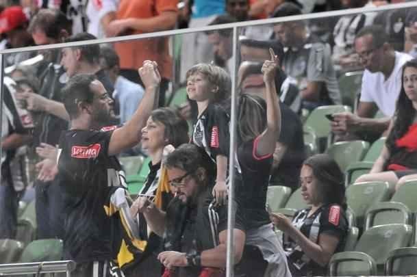 Imagens da partida entre Atltico e Palmeiras, no Independncia, pela 35 rodada do Brasileiro