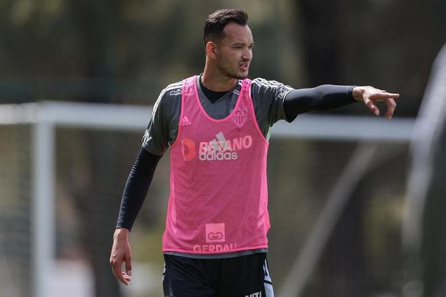 Fotos do �ltimo treino do Atl�tico antes do jogo contra o Botafogo