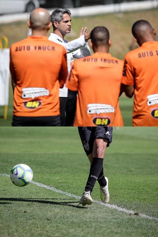 Atltico fez, nesta sexta, ltimo treino antes do duelo na Arena da Baixada