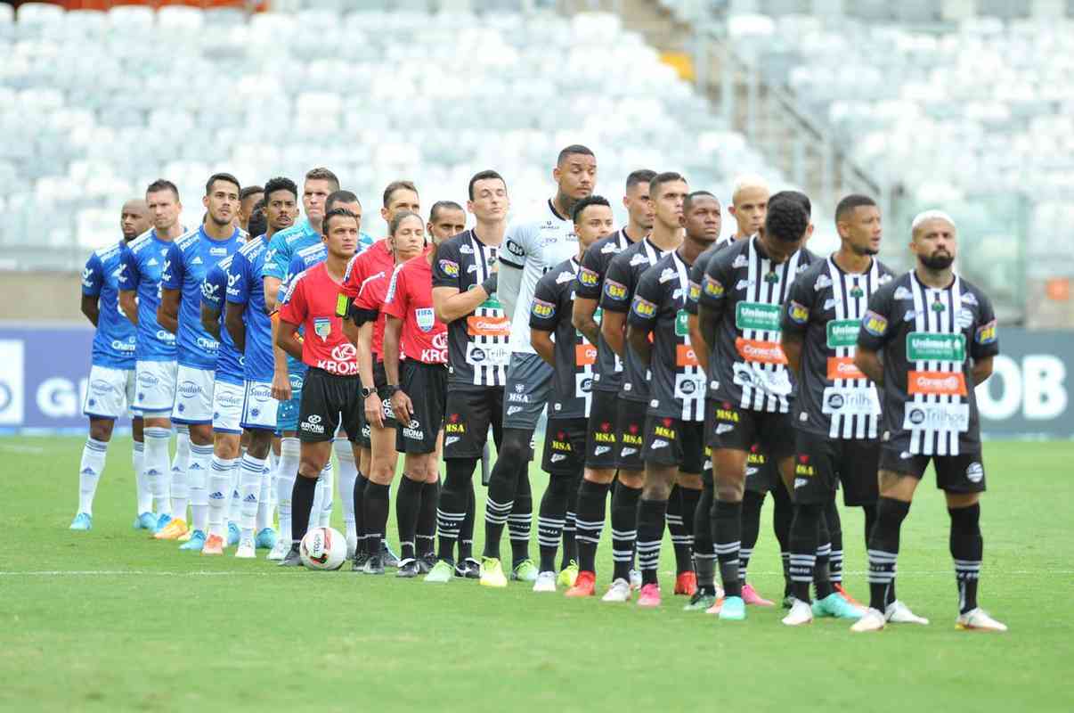 Fotos do jogo de volta da semifinal do Campeonato Mineiro, no Mineirão, entre Athletic e Cruzeiro
