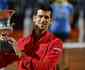 Djokovic bate argentino,  penta em Roma e passa Nadal em ttulos de Masters 1000