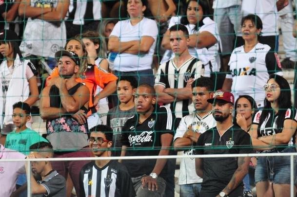 Fotos do jogo entre Atltico e Grmio