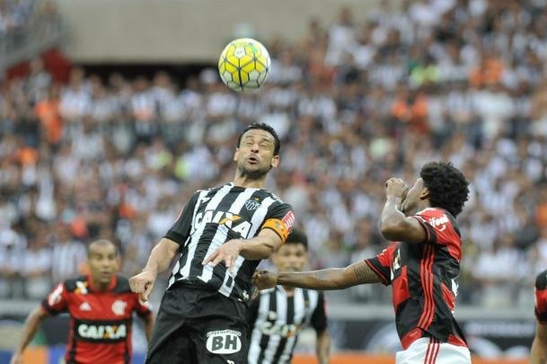 Fotos do jogo entre Atltico e Flamengo no Mineiro