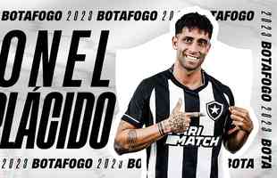 Botafogo anunciou o lateral Leonel Di Plácido