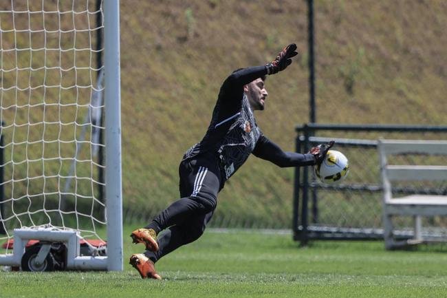 Imagens do treino do Atltico (8/9)