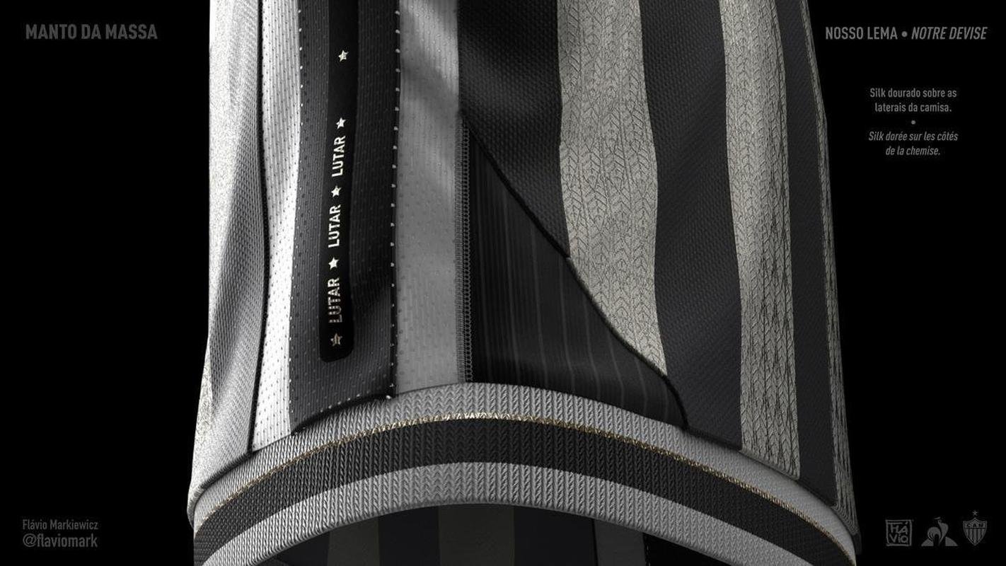Camisa desenhada por Flvio Markiewicz ganhou o concurso 'Manto da Massa'