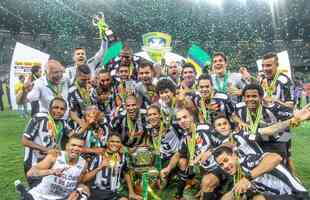 5 Atltico - levantou o caneco do Campeonato Mineiro em cinco ocasies (2012, 2013, 2015, 2017 e 2020), da Libertadores (2013) e da Copa do Brasil (2014).