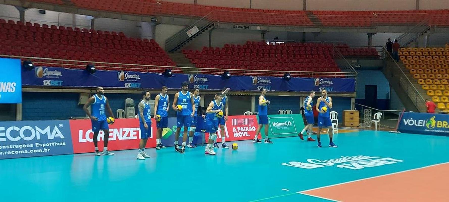 Minas fecha a preparao para a deciso da Superliga Masculina contra o Cruzeiro