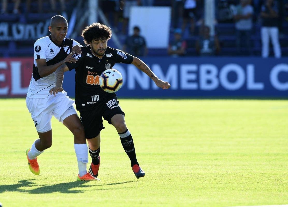 2019 - 5 de fevereiro - Danubio-URU 2 x 2 Atltico - Estdio Luiz Franzini, Montevidu - Segunda fase preliminar. Ricardo Oliveira marcou duas vezes para o Galo no Uruguai. Na volta, o time mineiro venceu por 3 a 2 no Independncia, em Belo Horizonte, e avanou. Naquela edio, no entanto, o Alvinegro acabou eliminado ainda na fase de grupos.
