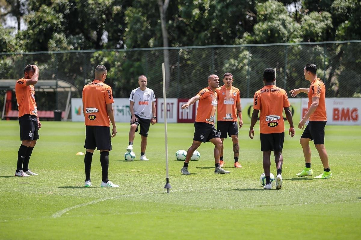 Atltico encerra preparao para encarar o Cruzeiro
