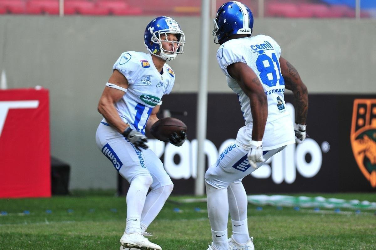 Cruzeiro venceu Espectros por 30 a 13, no Brasil Bowl, no Independncia, e se sagrou campeo