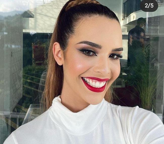 Fotos de Amanda Dudamel, filha de ex-treinador do Atltico, vencedora do Miss Venezuela
