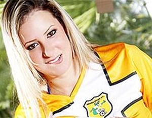 Keli Cristina, a nova musa do Brasiliense
