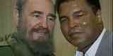 Fidel ao lado do boxeador norte-americano Muhammed Ali