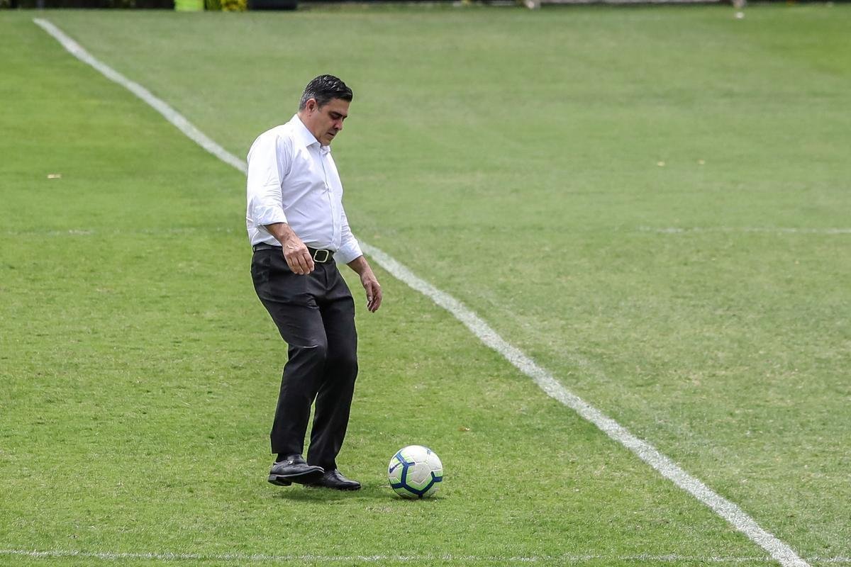 Com Sette Cmara em campo, Atltico se prepara para jogo contra o So Paulo