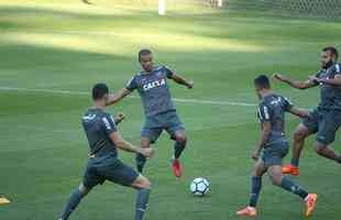 Atltico se prepara para enfrentar o Paran; veja fotos