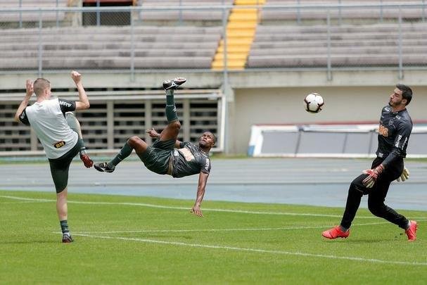 Veja imagens do treino do Atlético no Panamá