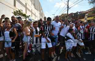 Torcida do Atltico na deciso do Mineiro, contra o Cruzeiro, no Independncia