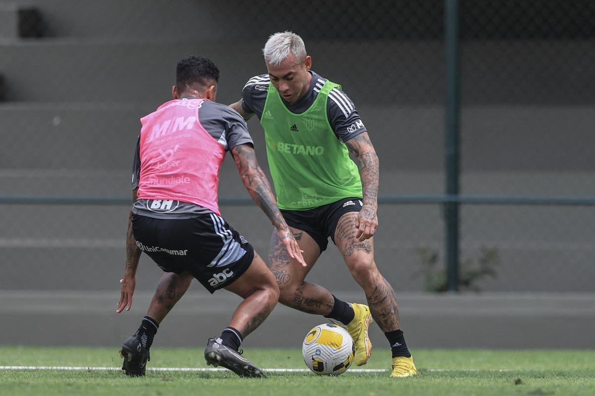 Fotos do treino do Atltico na Cidade do Galo, nesta quarta-feira (21/9).
