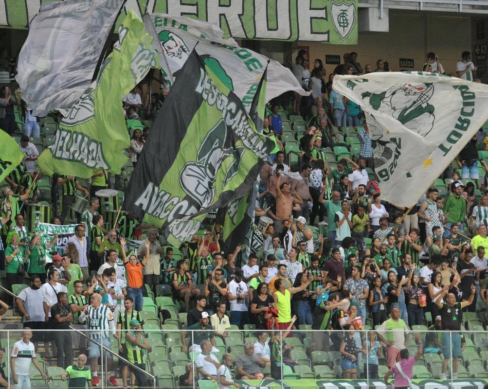 Amrica chegou ao gol no segundo tempo, em chute cruzado de Ademir: 1 a 0