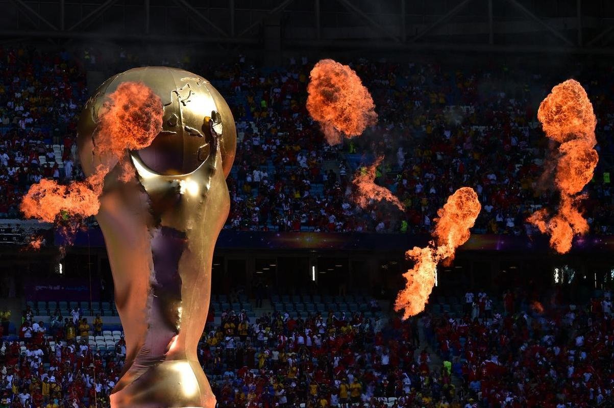 Fotos do jogo entre Tunsia e Austrlia, no Estdio Al Janoub, pela segunda rodada do Grupo D da Copa do Mundo do Catar